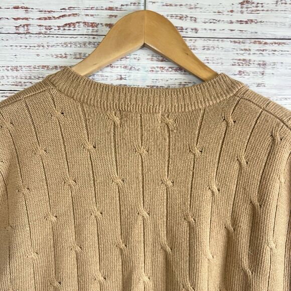 Vintage Titleist By Corbin Vest Men’s XL Wool Blend Golf Tan Button Up - Picture 3 of 9